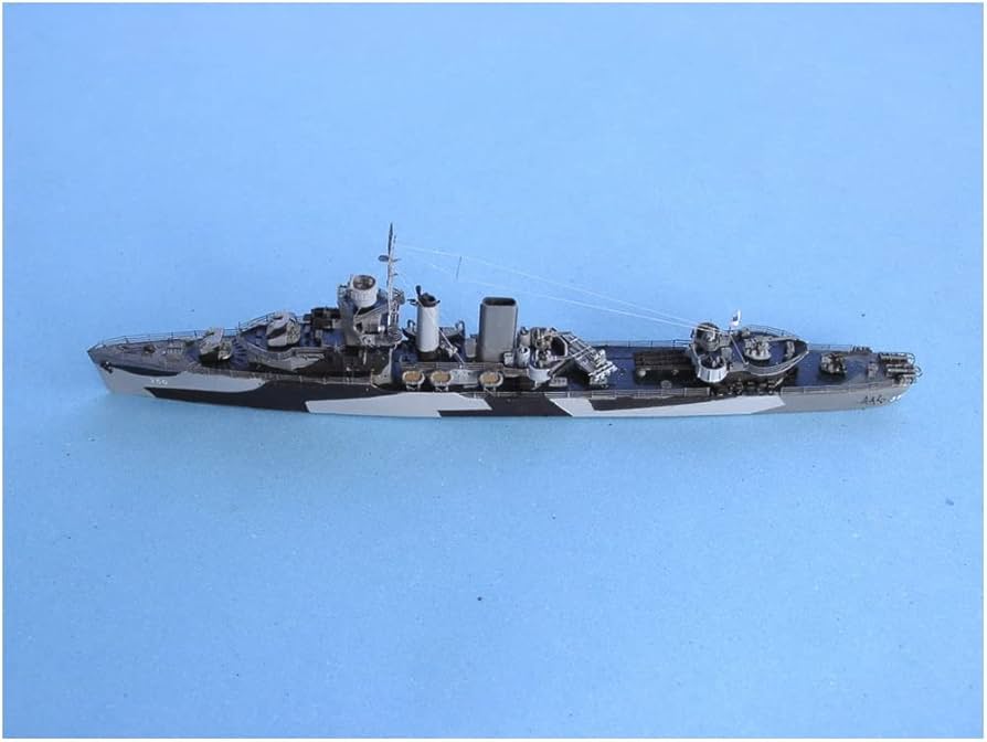 Amazon | ニコモデル 1/700 アメリカ海軍 ファラガット級 駆逐艦